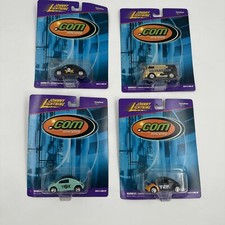 JOHNNY LIGHTNING VOLKSWAGEN BUG MILLENNIUM BUS LOT OF 4