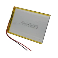 3.7V 2800mAh 10.36Wh Polymer Rechargeable Li Battery 3570100 For Tablet PC GPS