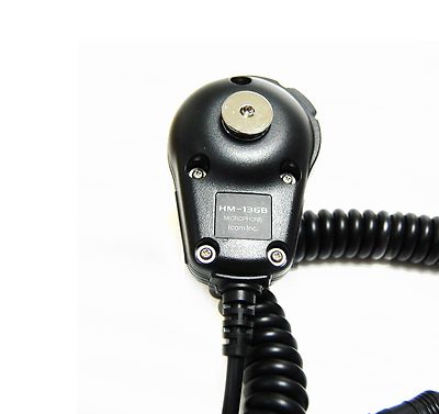 NEW ICOM HM-136B/HM-136 Black JIS7 Water-proof Hand Mic for IC