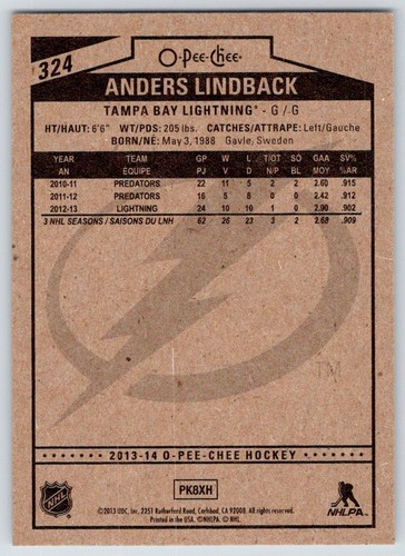 2013-14 O-Pee-Chee OPC NHL Hockey Base Cards (301 - 400 ) - U-Pick From List - Photo 47 sur 177