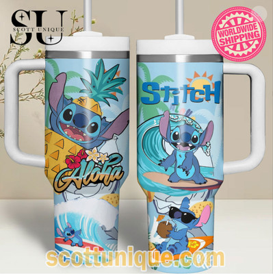 Hot Summer Stitch Aloha Beach Limited Edition Tumbler