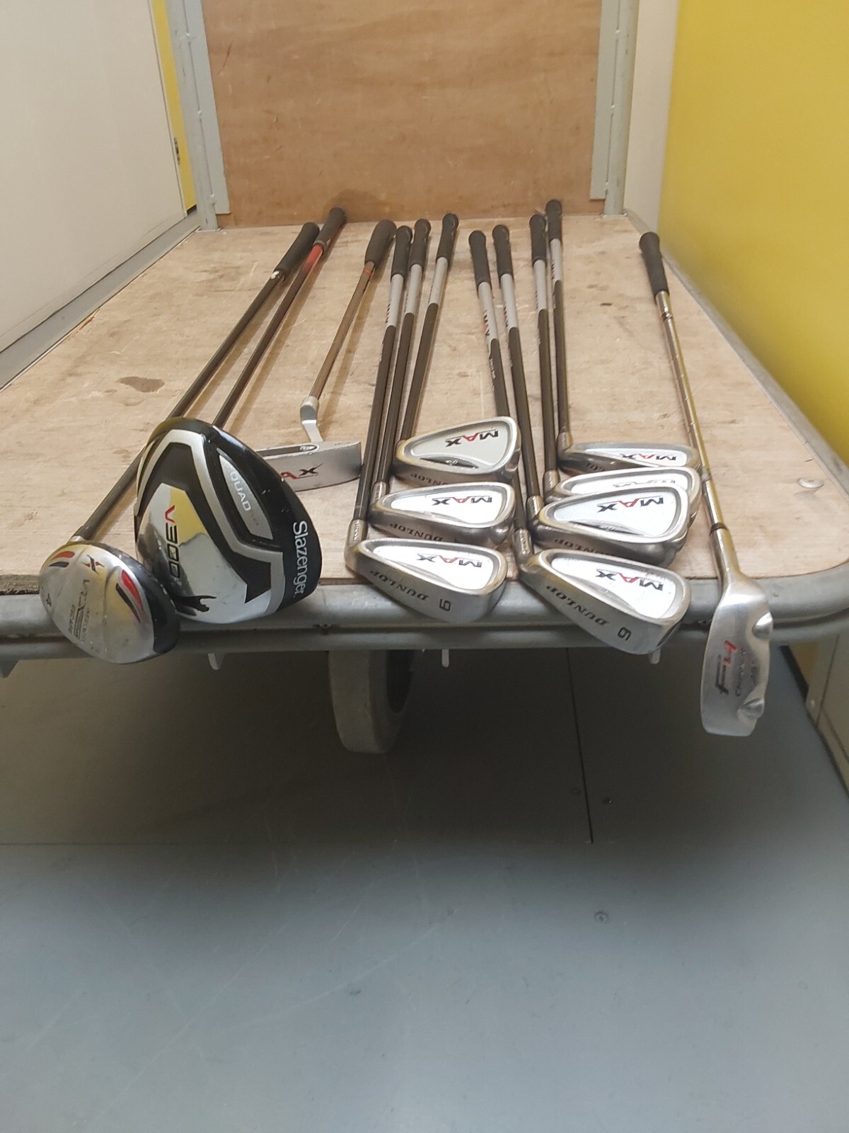 Set Of Dunlop Max Golf Clubs 49 Irons, PW, SW And Putter. eBay
