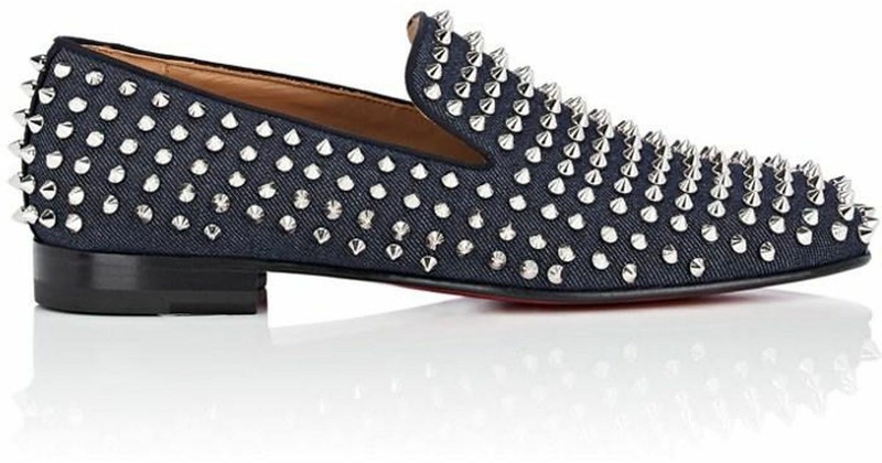100% AUTHENTIC NEW MEN CHRISTIAN LOUBOUTIN ROLLERBOY SPIKE DRIVER EU 43/US 10