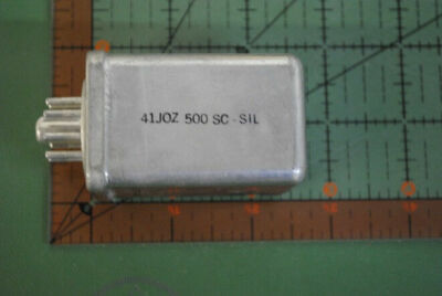 SIGMA INSTRUMENTS SENSITIVE RELAY 41J0Z-500SC-SIL 500 OHM SPDT 10 AMPS AC RARE
