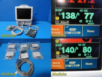 Fukuda Denshi DS-7200 Series Dynascape Monitor W/ Microstream CO2,Leads ~ 31011
