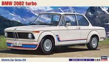 1:24 Scale Hasegawa BMW 2002 Turbo Car Model Kit - Retro RARE UK Stock