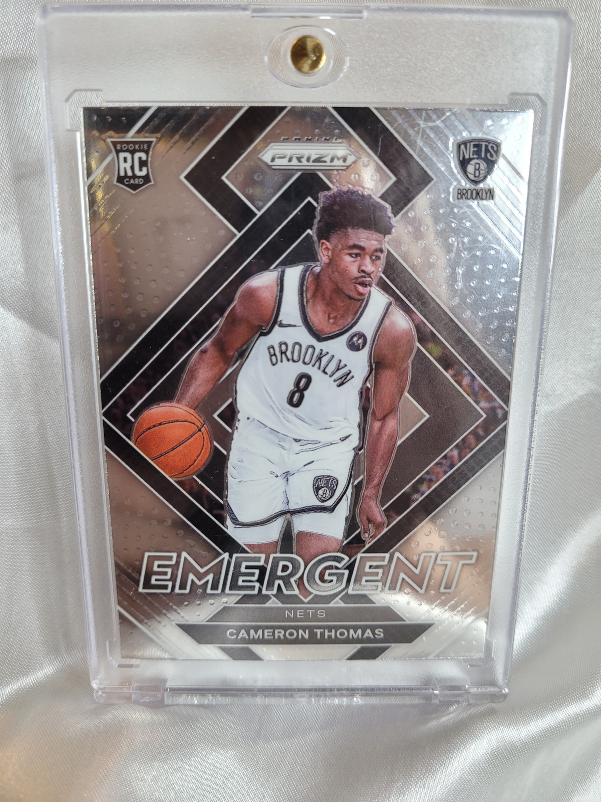 2021 Panini Prizm: Cameron Thomas Emergent Rookie #4.
