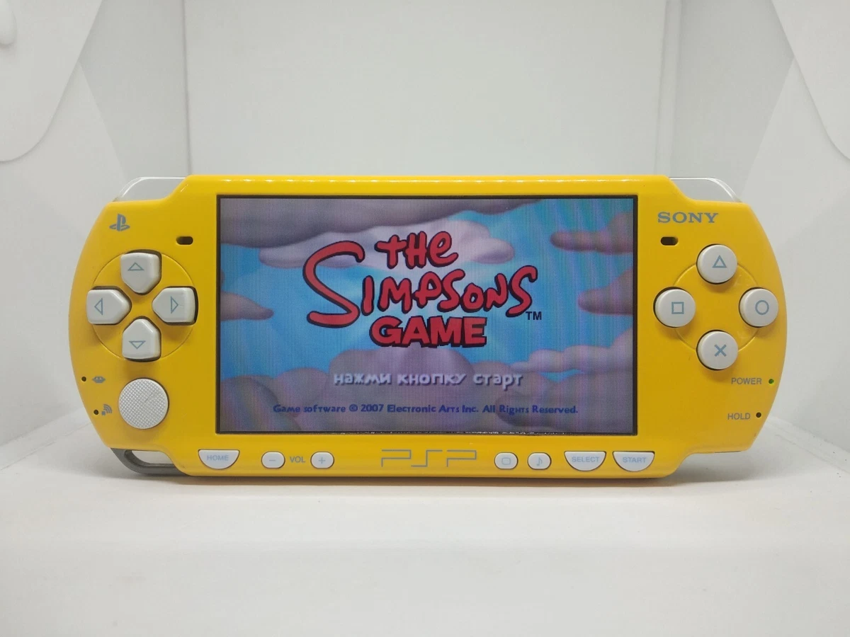 Sony psp 2004 Simpsons Limited Edition eBay