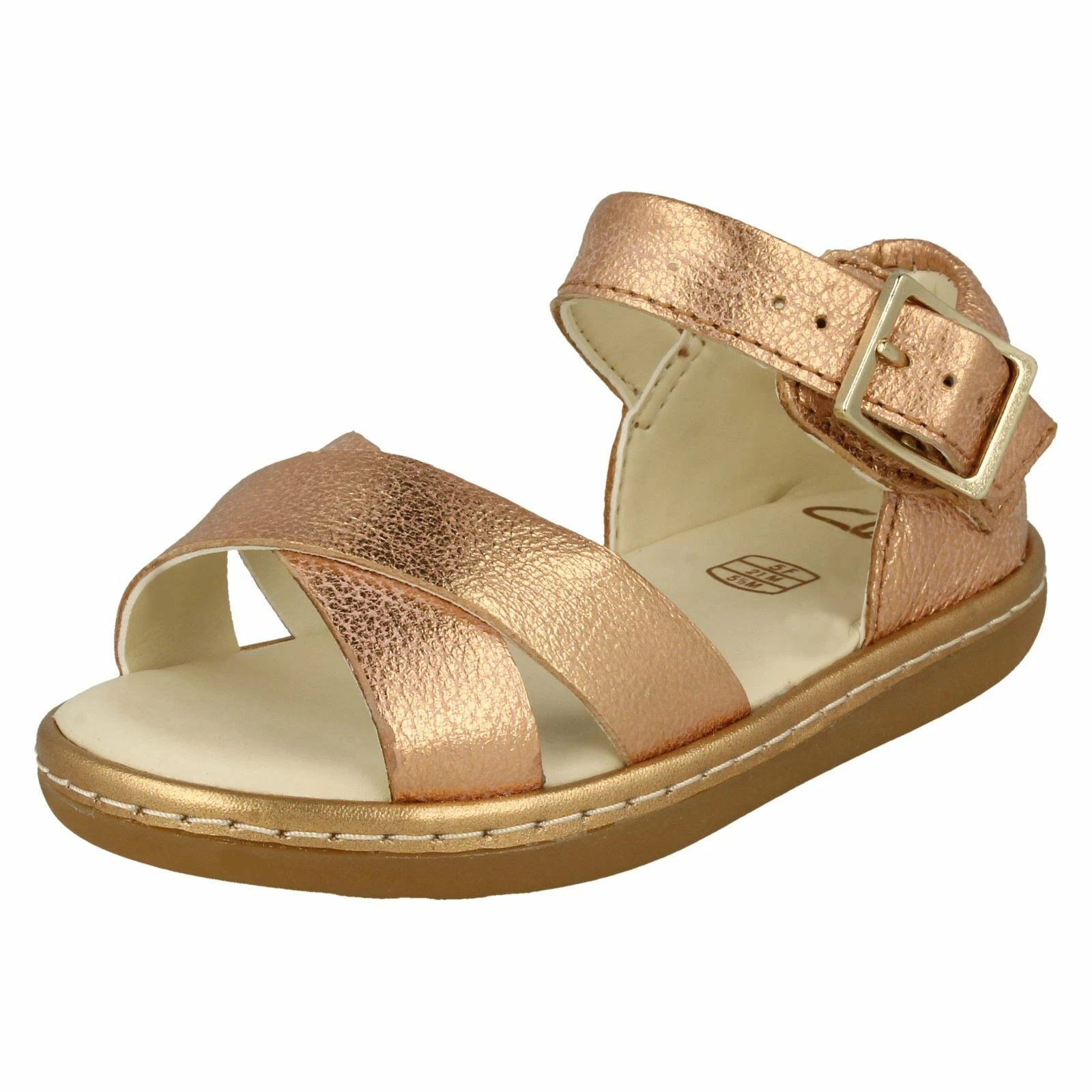 Sandali Dettagliati Incrociati Clarks Per Ragazze SKYLARK PURE T K
