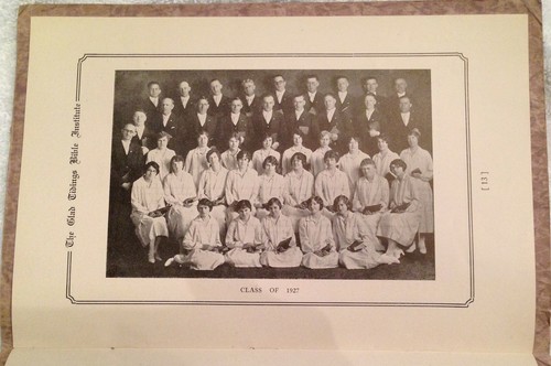 Glad Tidings Bible Institute - 1928-29 Catalog - Assemblies of God Pentecostal - 第 9/9 張圖片
