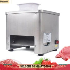 Meat Cutting Machine Commercial Electric Meat Cutter 5 mm Blade Space 550W NEW