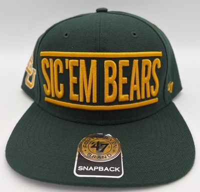 Baylor Bears Sic Em Bears  47 Brand Snapback Hat