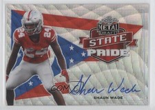 2021 Leaf Metal Draft State Pride Silver Wave 34/75 Shaun Wade #SP-SW1 Auto nd3