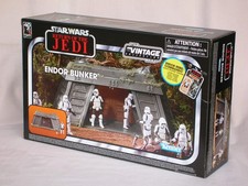 ENDOR BUNKER W  REBEL COMMANDO Star Wars Vintage Collection ROTJ 3.75 KENNER