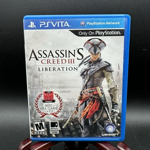 Assassin's Creed III: Liberation (Sony PlayStation Vita, 2012) Tested Fast Ship