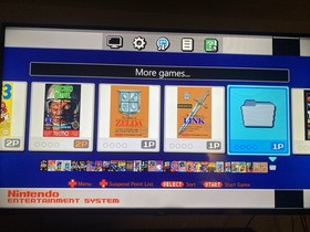 AUTHENTIC Nintendo NES Classic Edition Mini *Mod*Hack* 814 GAMES Same Day Ship!!