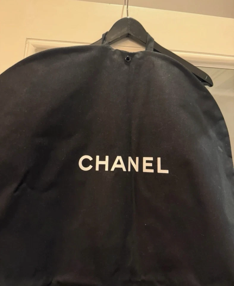 Chanel Kleidersack Housse Schwarz 99x59 cm Schutzsack - Bild 2 von 4