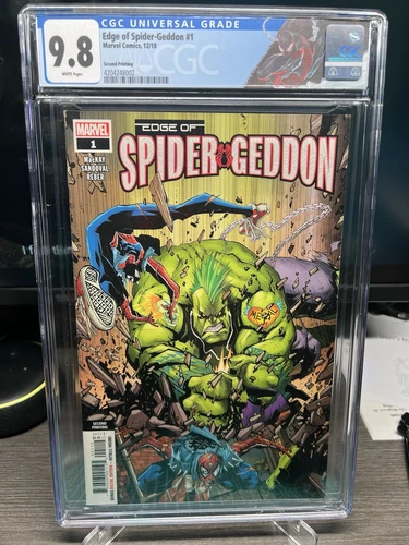 🔥CGC 9.8🔥 Edge of Spider-Geddon #1 2nd Print 1st Punk Hulk 🔑