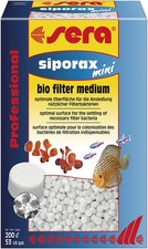 SERA Siporax Mini Professional 270 G, 9,5 oz. Filtro acuario 270 g