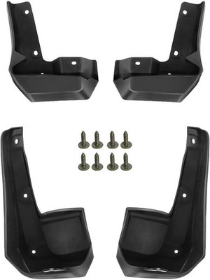 4 Pack Truck Mud Flaps for Honda Civic 2017-2019 Front and Rear Splash Guards