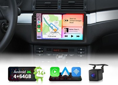 Eonon E46X7A Android 14 4+64 Autoradio BMW 3er E46 325 Navi Radio CarPlay CANBUS