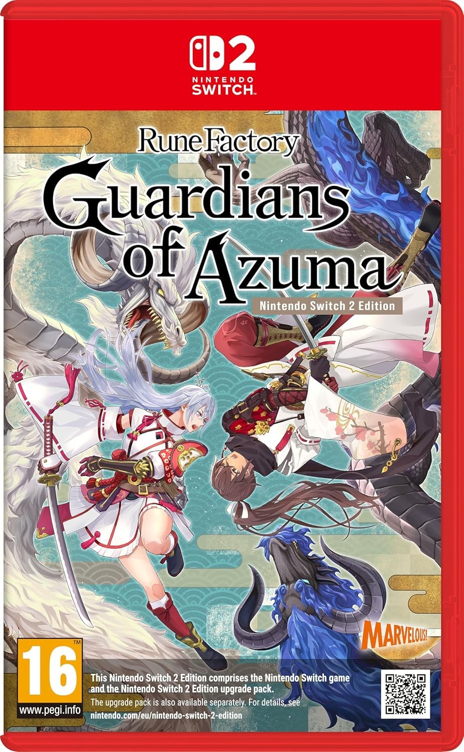Rune Factory Guardians Azuma Nintendo Switch 2 Game