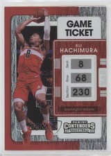 2021-22 Panini Contenders Game Ticket Anniversary Edition Rui Hachimura #91 0c2