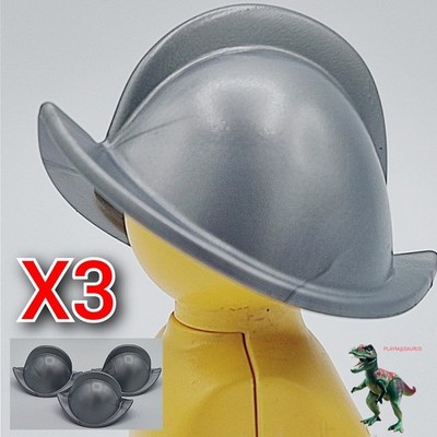 Playmobil X3 Helm spanischer Speerwerfer - mittelalterlicher Soldat -...