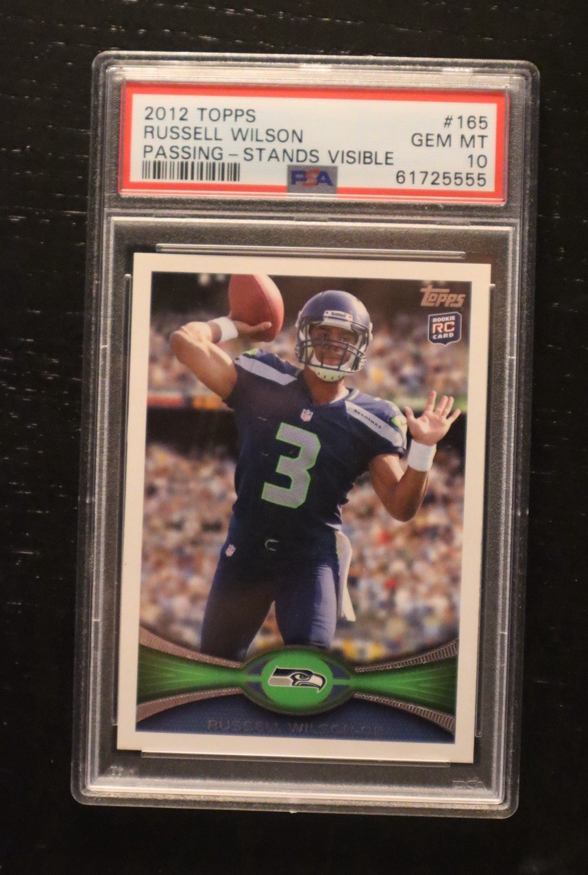 Russell Wilson Topps #165 Base