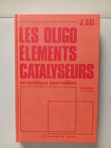 Die Oligo Elemente Katalysatoren IN Praxis Daily J. Sal Guter Zustand!