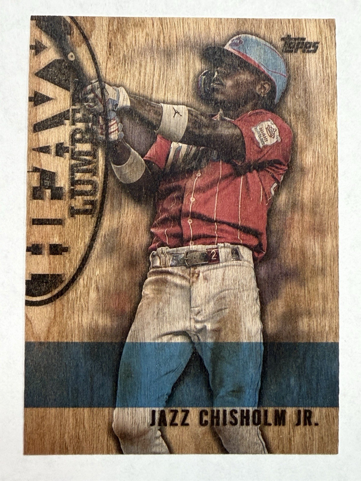 Topps 2024 Series 1 Heavy Lumber Jazz Chisholm Jr. #HL-13 Insert Marlins