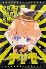 Diabolik Lovers Shu Sakamaki A4 Wandteppich Chibikko Vampir weinend