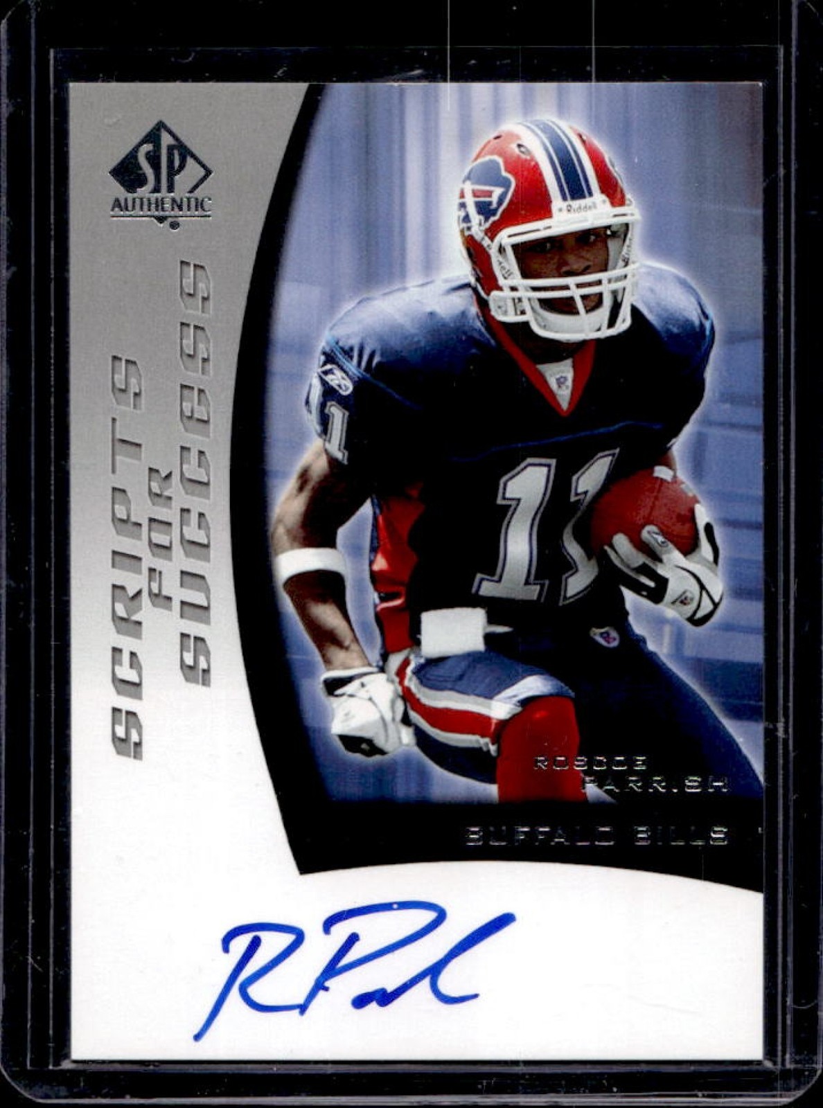 Roscoe Parrish SP Authentic Scripts for Success Autograph #SSRP Base
