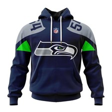 Personalized Seattle Football Seahawkss Team Hoodie Unisex Adult S-5XL Gift