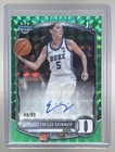 Emilee Skinner 2025 Bowman Chrome Green Geometric Refractor 1st RC Auto /99
