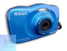 NIKON COOLPIX S33 Digital Camera Waterproof Compact Outdoor