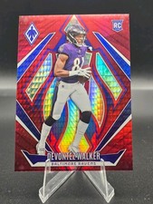 2024 Panini Phoenix - Rookies Devontez Walker #178 Red Hyper /140 (RC)