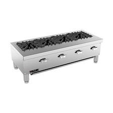 Vulcan VCRR36 36" Countertop Gas Specialty Hotplate w/ 4 Burners
