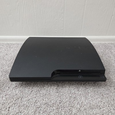 Tested PS3 Playstation 3 Slim Black Console Only CECH-3001A