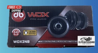 DB DRIVE WDX2NB : Pro Audio Bullet Tweeter (Pair) ( BRAND NEW )
