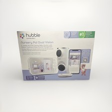 Hubble Connected Nursery Pal Dual Vision 5 in HD 2-in-1 Baby Monitor Brand New