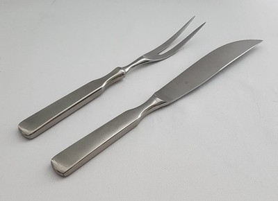 WMF - PILGRIM - CROMARGAN GERMANY - STAINLESS - 2 PIECE CARVING SET - FLATWARE