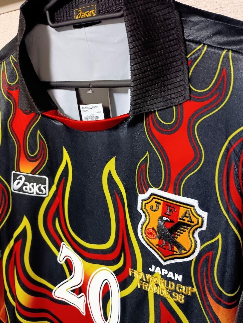 1998 Japan GK Yoshikatsu Kawaguchi Jersey Flame Design Reissue L
