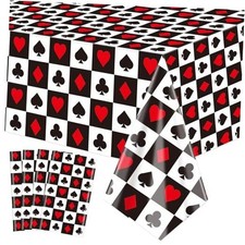 Pcs Casino Tablecloths, Poker Table Cover, Rectangular Casino 51 x 86 Inch 4