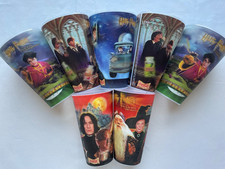 Harry Potter Lenticular Hologram Cups Tumblers SET of 7