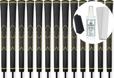 Golf Pride V-55 Cord Golf Club Grips - Standard Size - Set of 13 with Grip Kit 