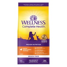 Complete Adult Dry Cat Food, Natural, Grain Kibble, Chicken Recipe, 5.5 lb Bag