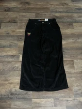 Vintage/Antique Jnco Pipes Corduroy Fabric Pants Men's Size 34x32