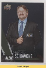2021 AEW All Elite Wrestling Crew Rainbow Foil Tony Schiavone #79 READ z6b