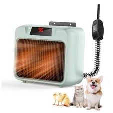Dog House Heater for Outdoor  Indoor Use - 600W/300W Safe  Efficient grey-l